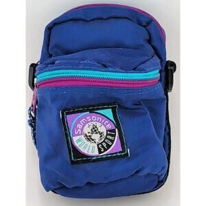Samsonite Vintage Retro Padded Camera Bag 80's/90's World Sport
